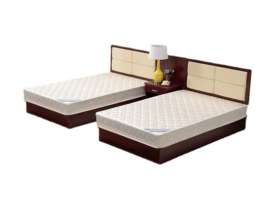 宾馆旅馆酒店专用床 木质酒店专用床标间床