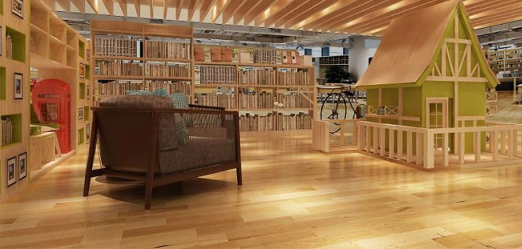 杭州书店家具设计案例实拍图
