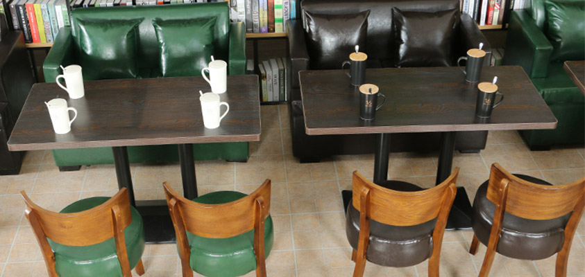 定做咖啡桌椅-咖啡厅桌椅组合产品场景图