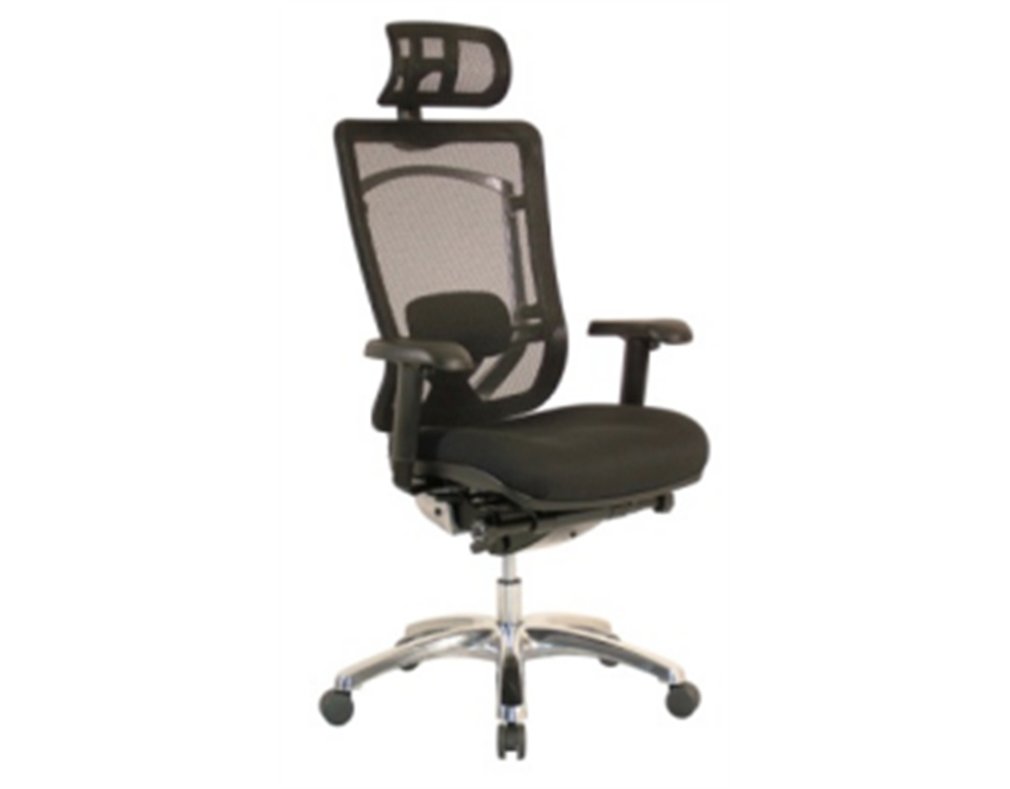 金皇公司研发中心人体工学办公椅 W97AH金皇研发部门人体工学椅四级调节