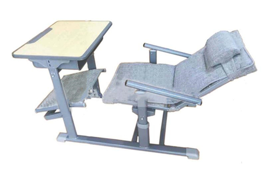 中小學生午休課桌椅組合 手搖式升降午休課桌椅