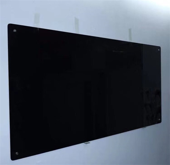 教学黑板写字板培训 钢化玻璃黑板写字板挂式3米