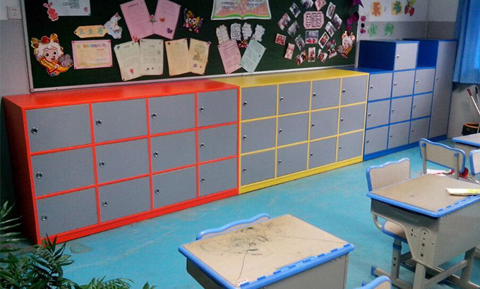 幼儿园格子柜-自由组合格子柜-学校组合格子柜图