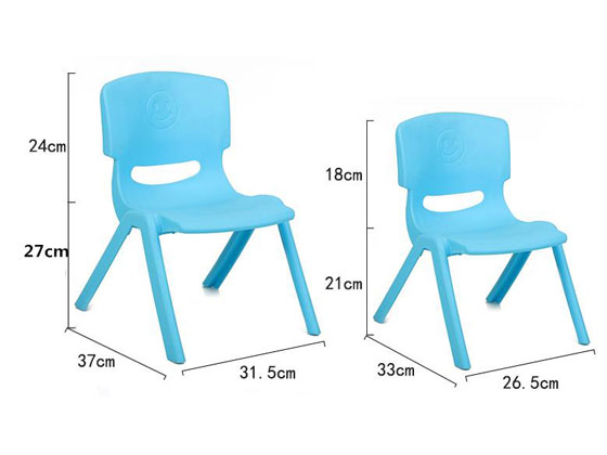 幼儿园儿童椅子—儿童休闲椅子写字椅-休闲椅-活动椅-家具-椅子-儿童座椅-餐椅-PP-彩色-蓝色-青色-绿色-黄色-粉色-红色-靠背-产品尺寸图