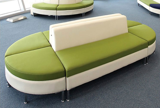办公室拼接式沙发―拼接式异形沙发―办公异形沙发