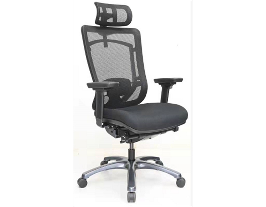 甲级写字楼人体工学办公椅 W97LH写字楼人体工程办公转椅四级调节