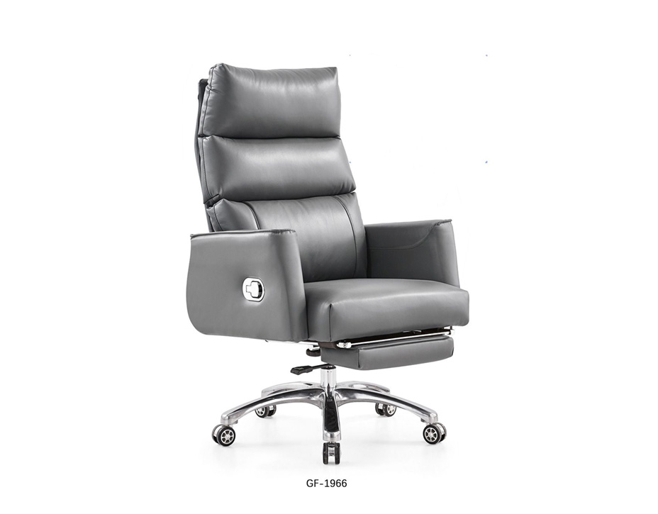 办公室座躺一体老板椅 1966老板办公室躺椅皮转椅-产品缩略图
