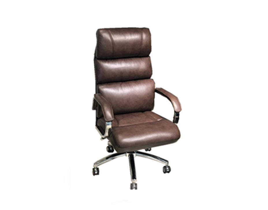 文教用品有限公司老板牛皮椅 A33文具股份有限公司咖啡色老板椅