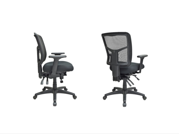 軟件科技企業人體辦公椅  W92網絡科技企業人體工學辦公轉椅四級調節