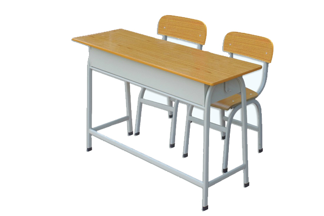 学生课桌椅 学校课桌椅 辅导班桌椅 WXXK022产品场景图