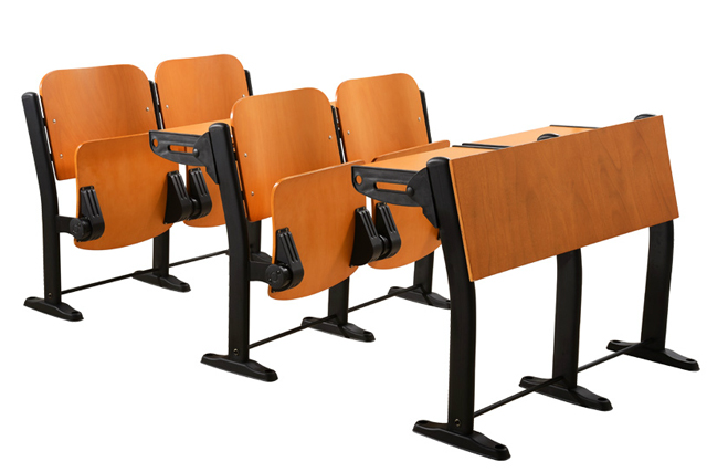 学生课桌椅 长条形会议桌 WXXK024产品场景图